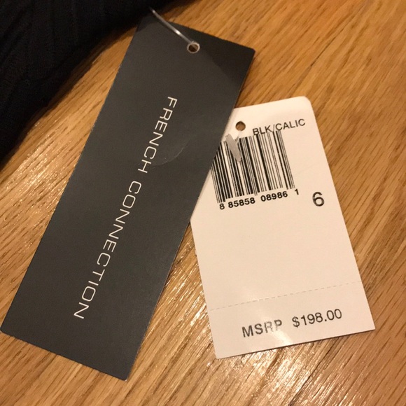 French Connection Form Fitting Striped Dress - Picture 3 of 5